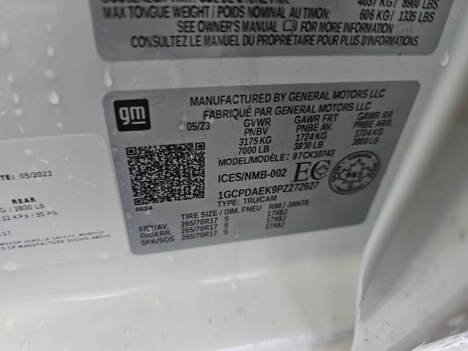 2023 Chevrolet Silverado 1500 Work Truck AWD