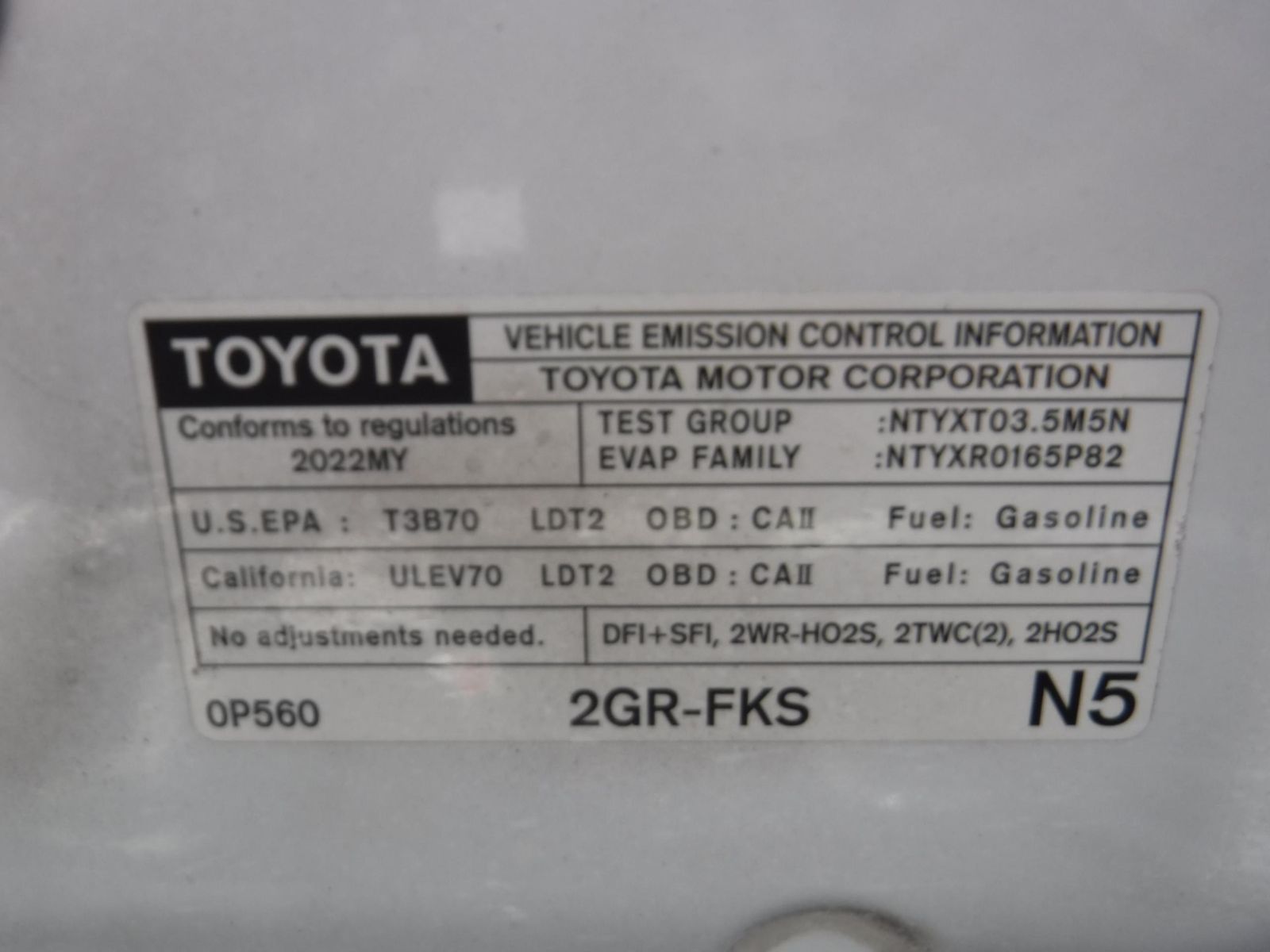 2022 Toyota Tacoma SR AWD