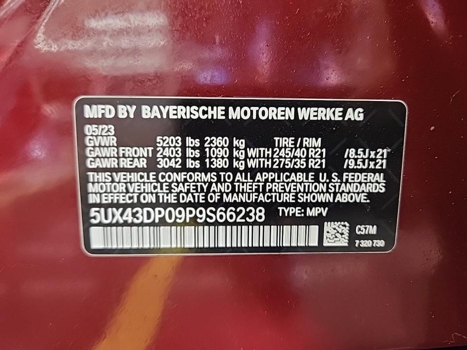 2023 BMW X3 sDrive30i RWD