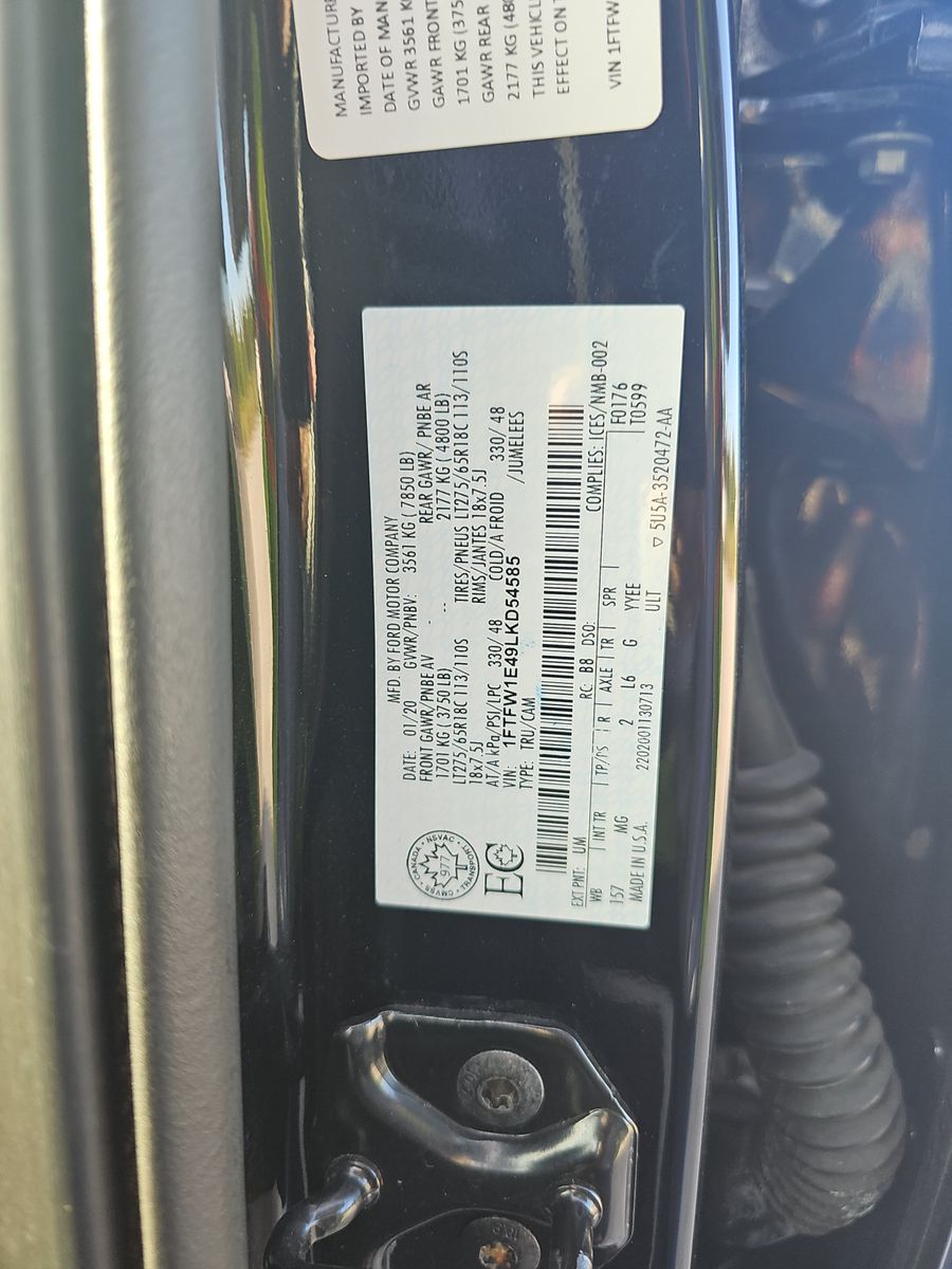 2020 Ford F-150 XLT AWD