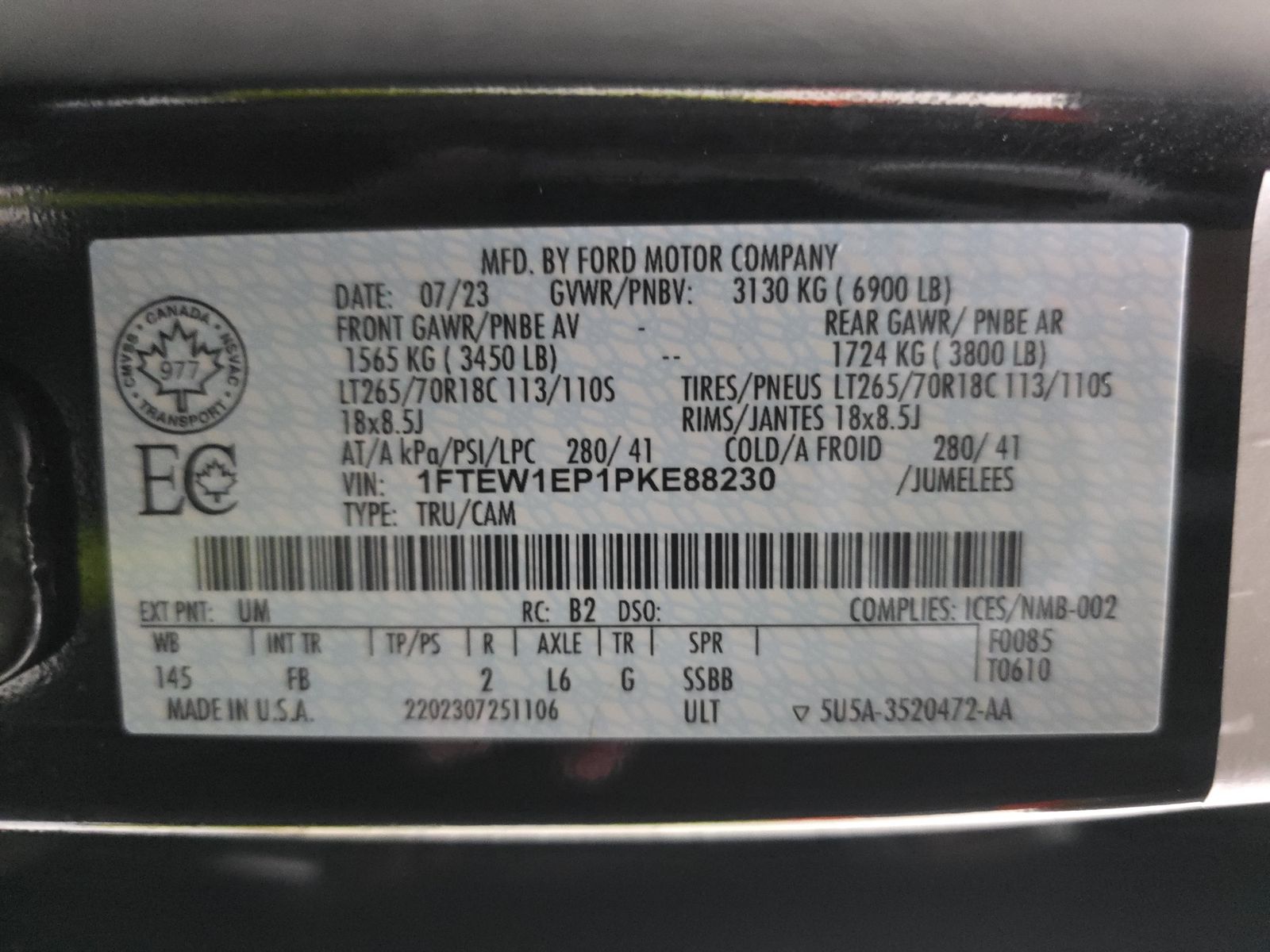 2023 Ford F-150 XLT AWD