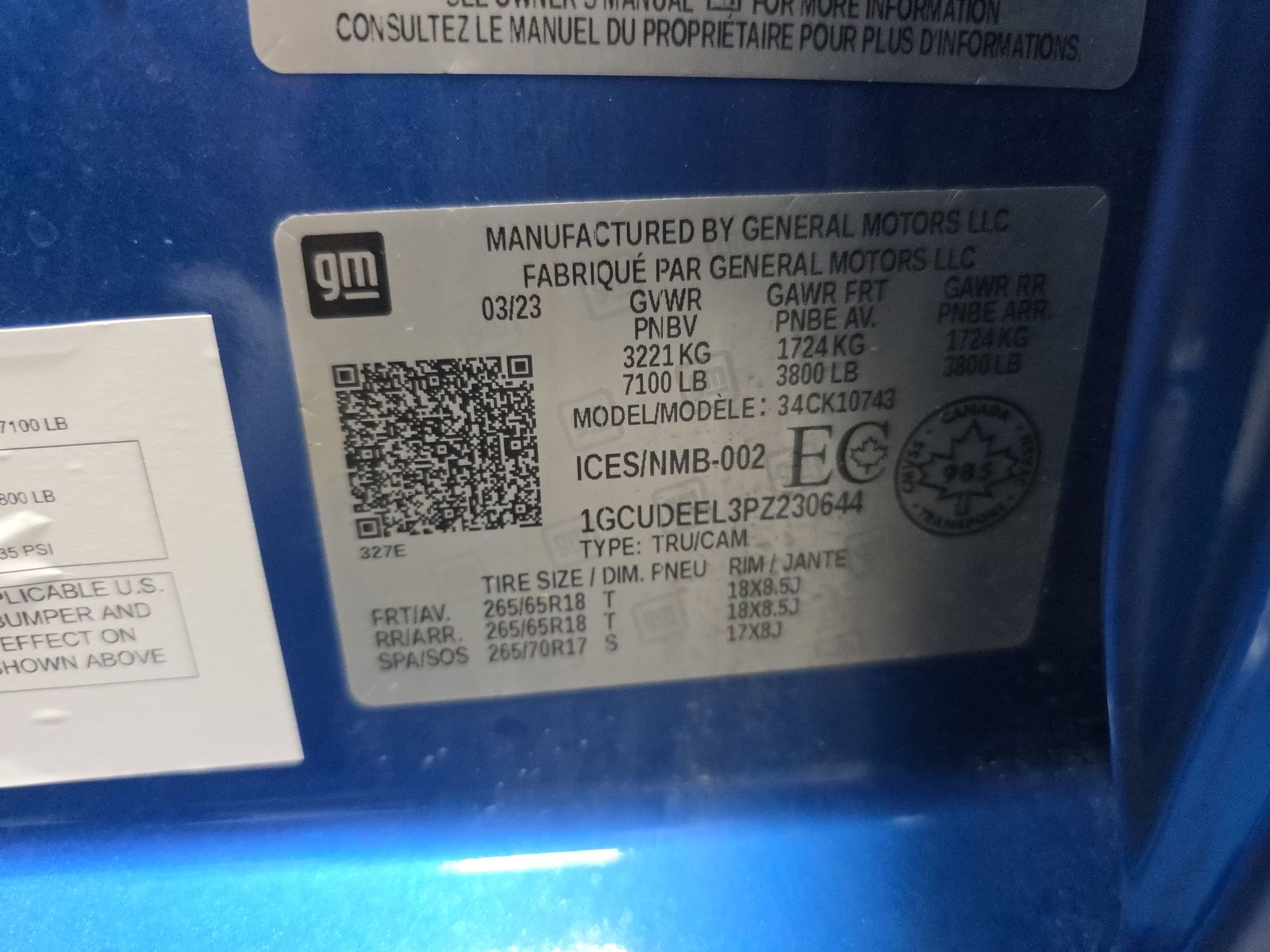 2023 Chevrolet Silverado 1500 RST AWD