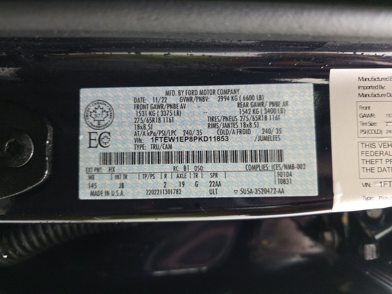 2023 Ford F-150 XL AWD