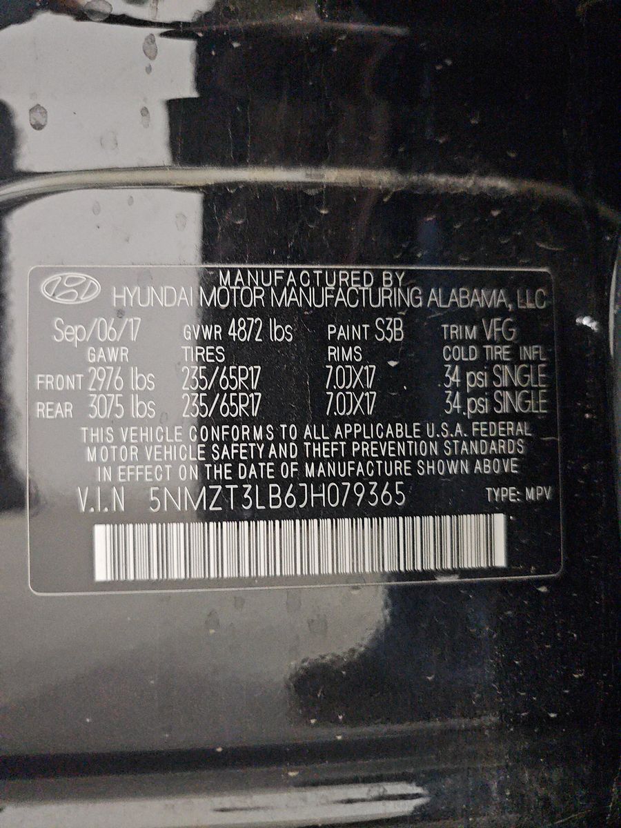 2018 Hyundai Santa Fe Sport Base FWD