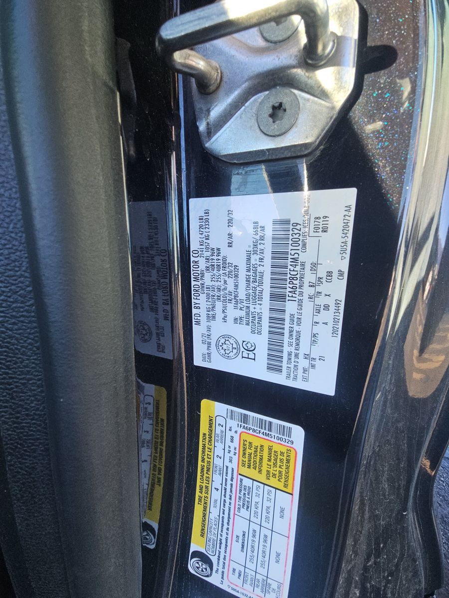 2021 Ford Mustang GT RWD