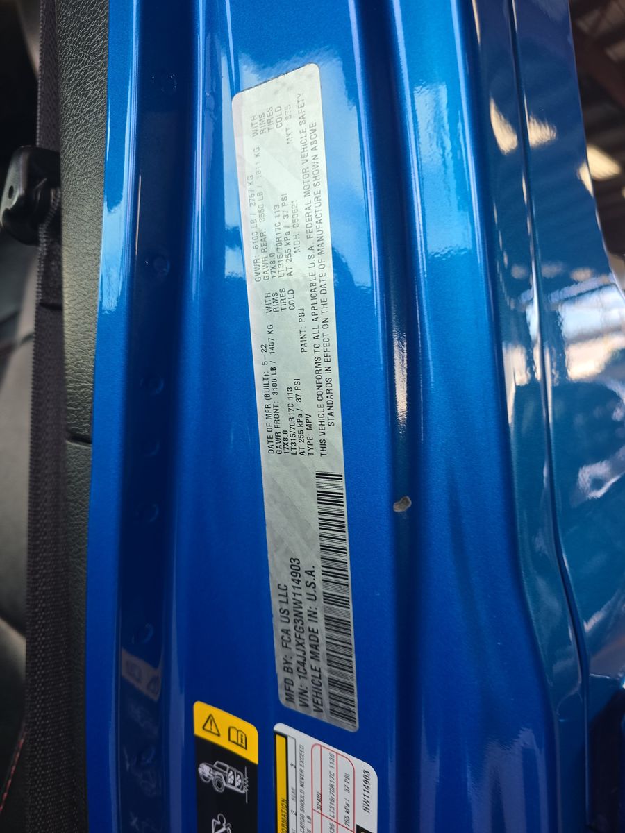 2022 Jeep Wrangler Unlimited Rubicon AWD