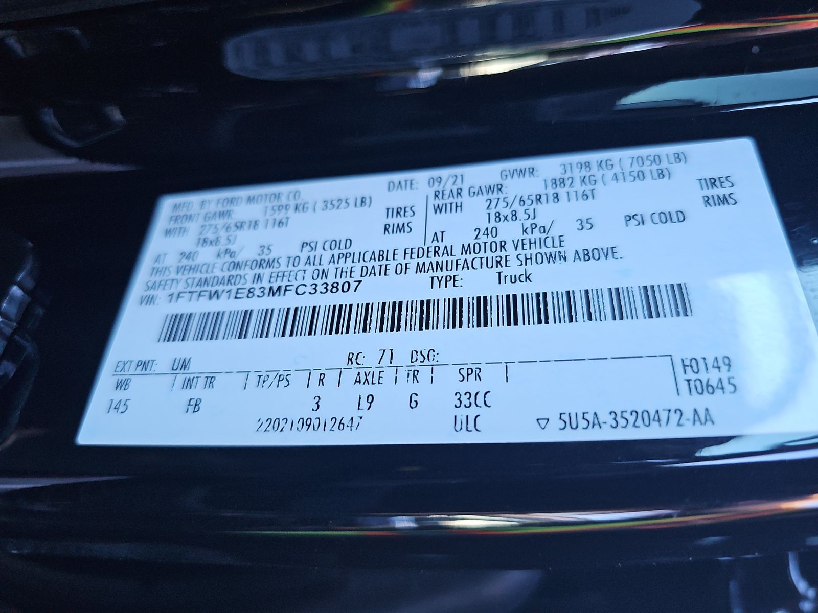 2021 Ford F-150 XLT AWD