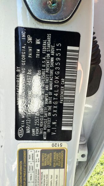 2019 Kia Optima LX FWD