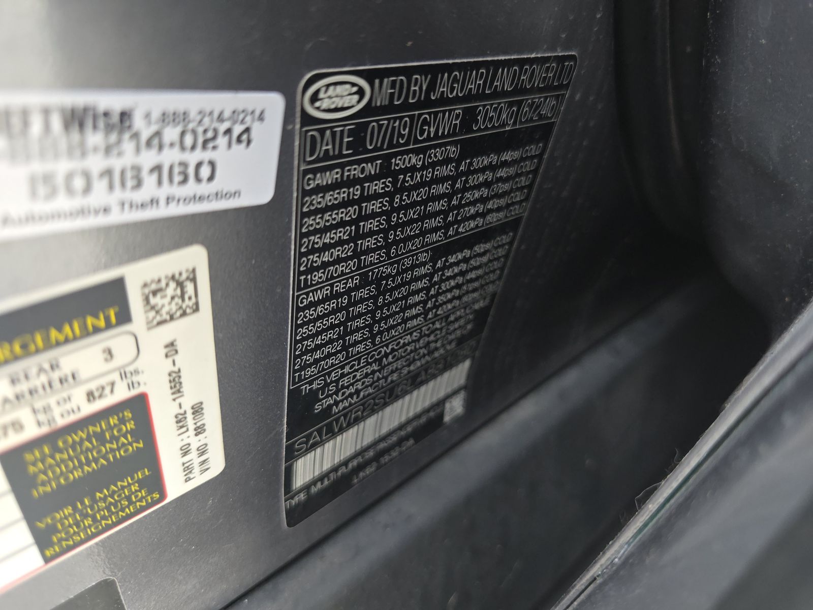 2020 Land Rover Range Rover Sport HSE AWD