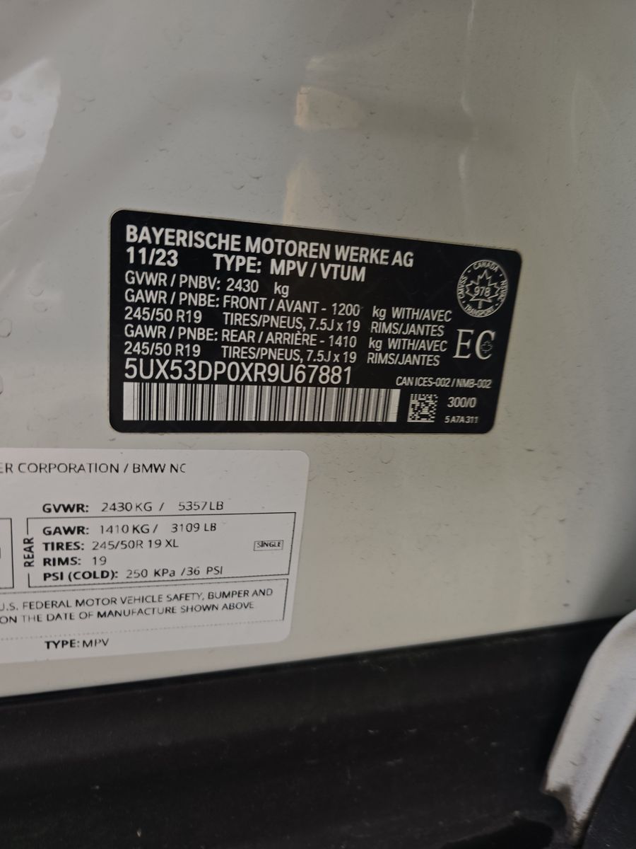 2024 BMW X3 xDrive30i AWD