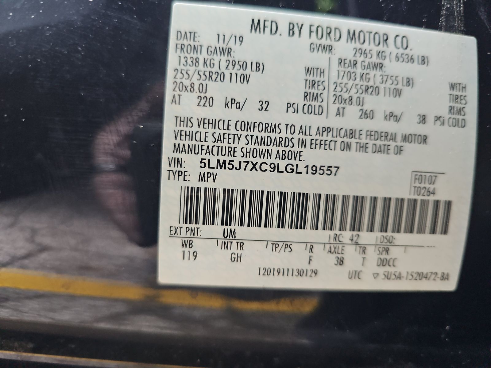 2020 Lincoln Aviator Reserve AWD