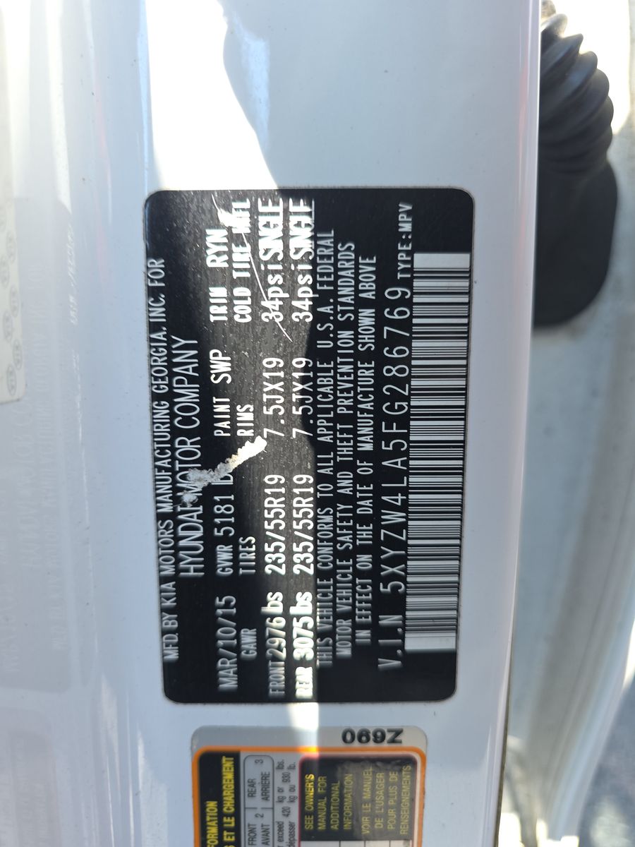 2015 Hyundai Santa Fe Sport 2.0T FWD