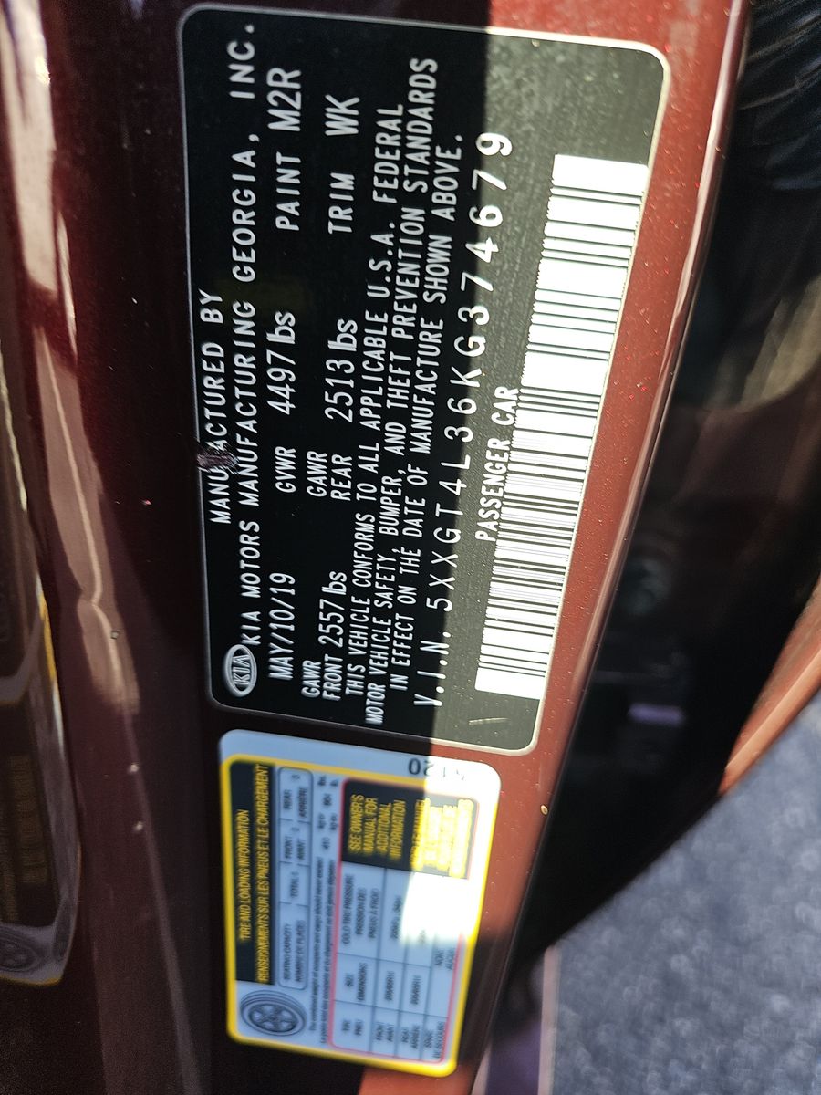 2019 Kia Optima LX FWD