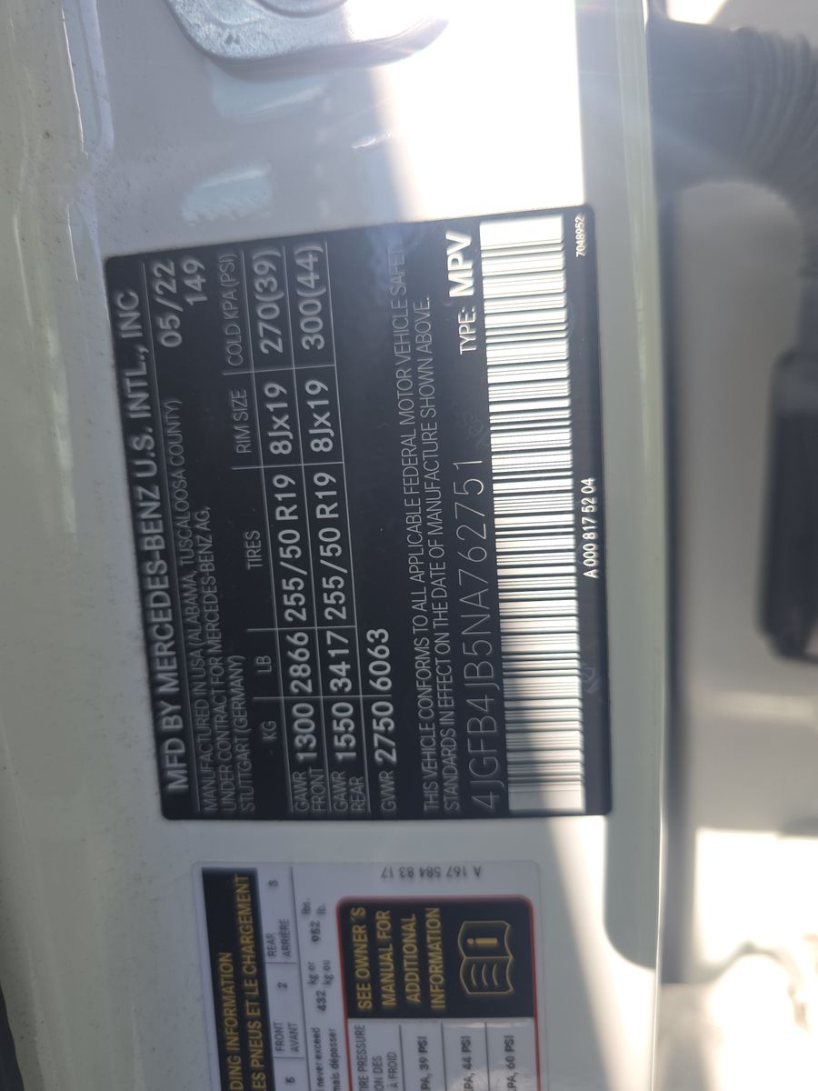 2022 Mercedes-Benz GLE GLE 350 RWD