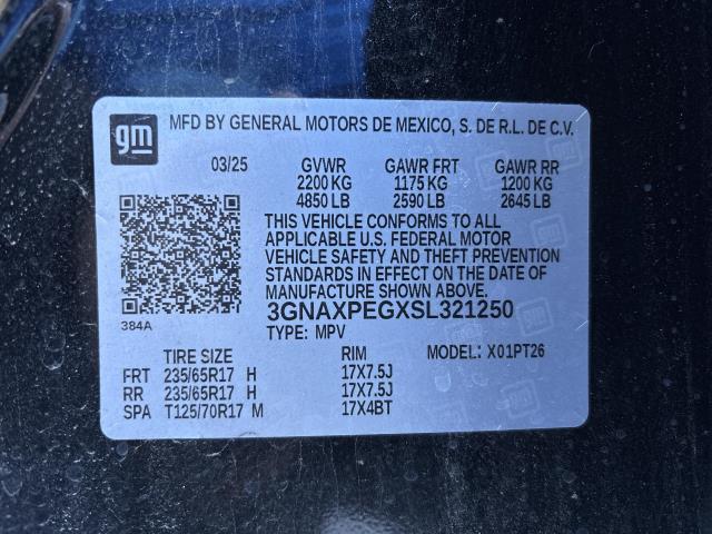 2025 Chevrolet Equinox LT AWD