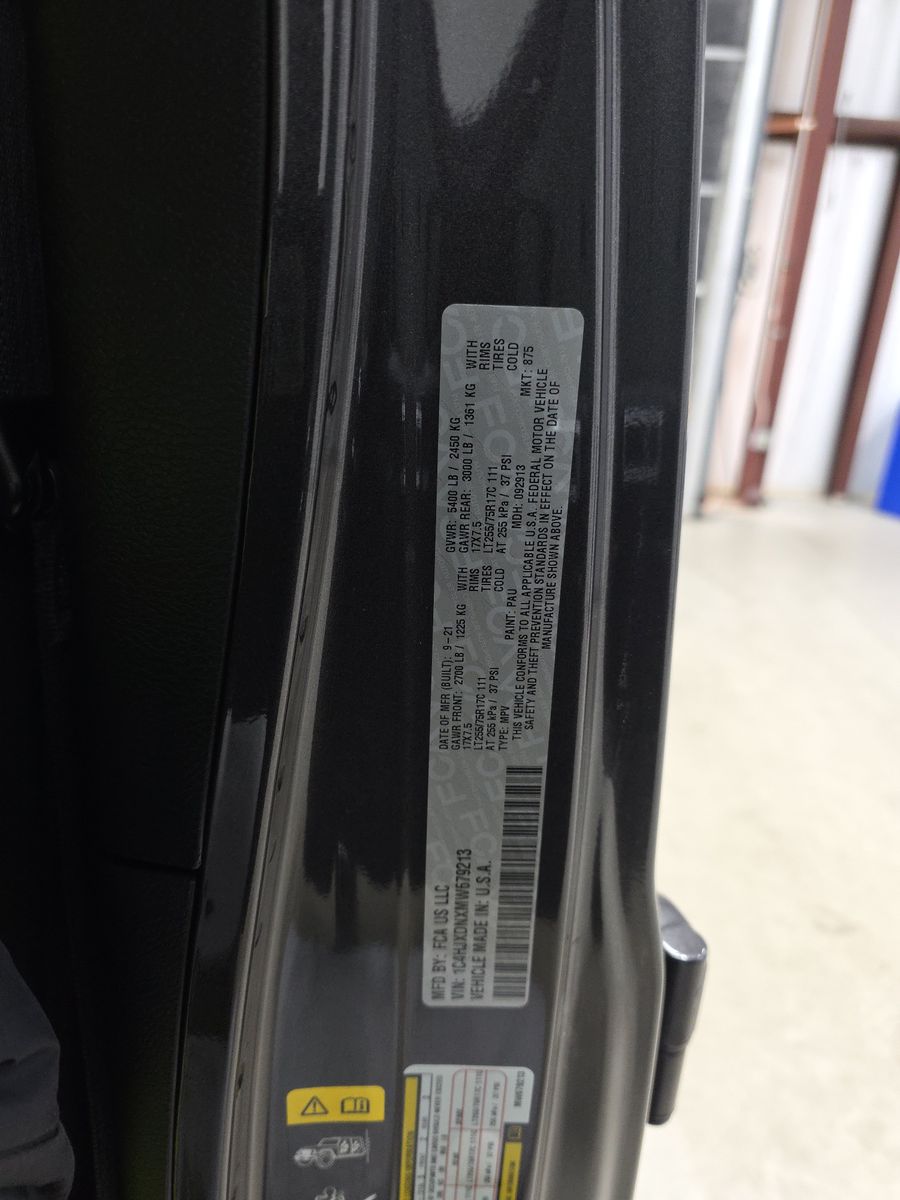 2021 Jeep Wrangler Unlimited Willys Sport Edition AWD