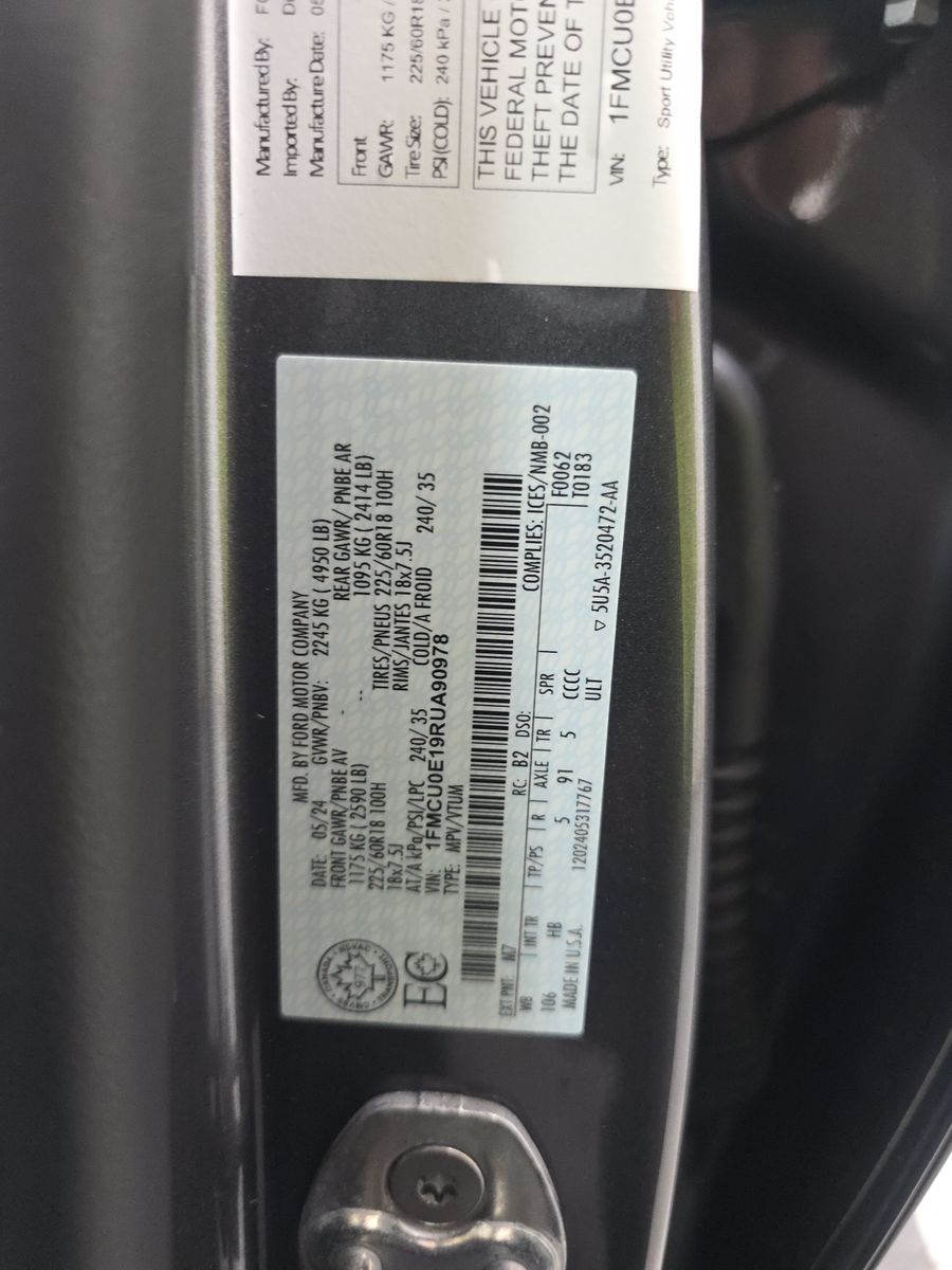 2024 Ford Escape Active SUV FWD