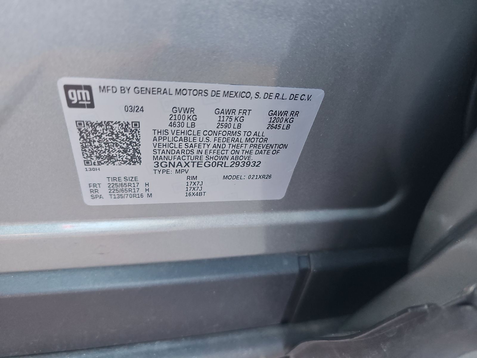 2024 Chevrolet Equinox LT AWD