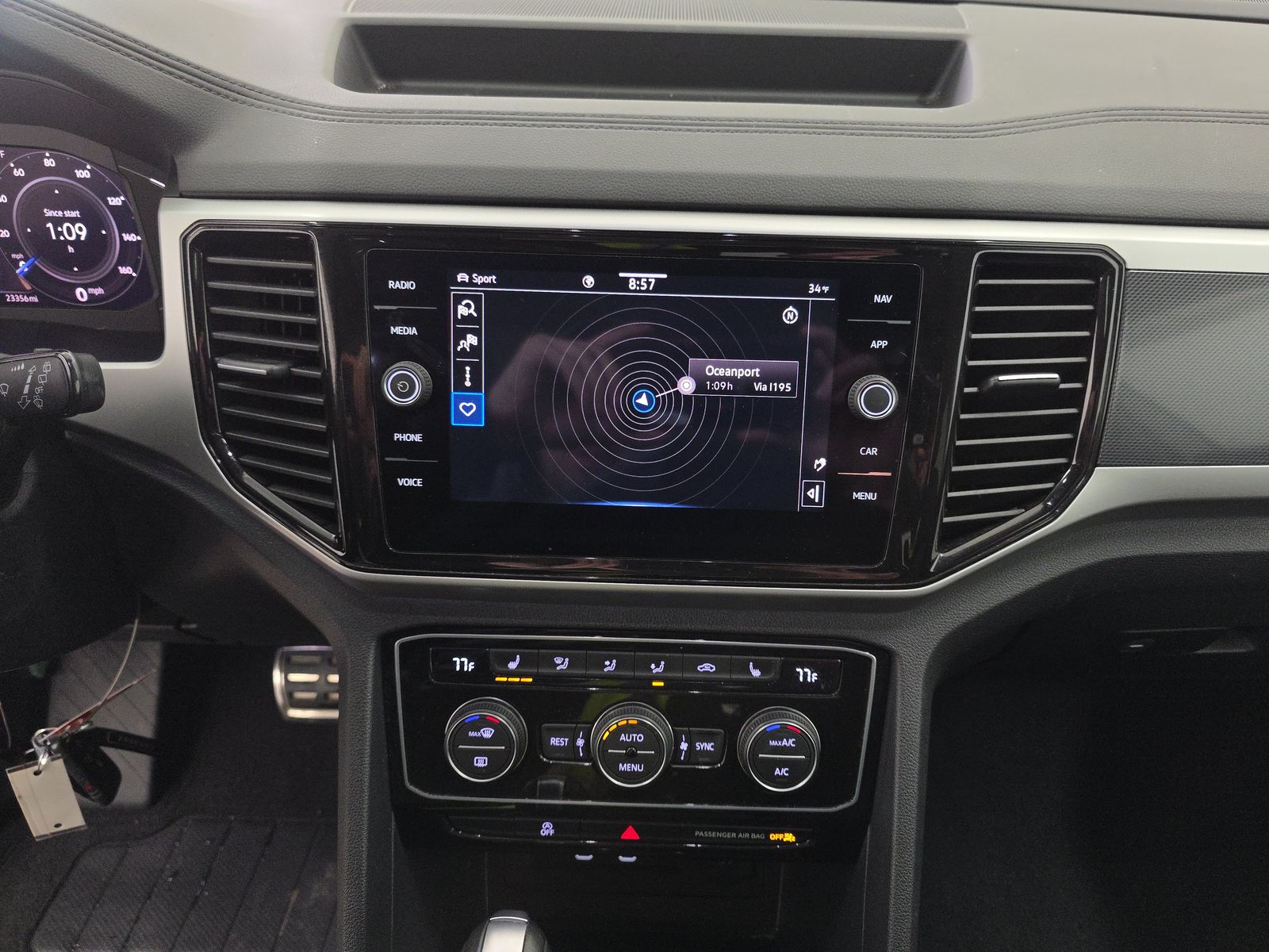 2022 Volkswagen Atlas 3.6L SEL R-Line Black AWD