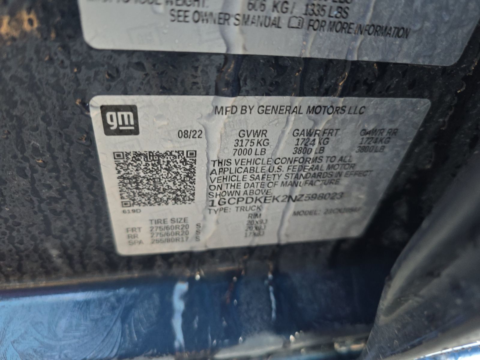 2022 Chevrolet Silverado 1500 LT AWD