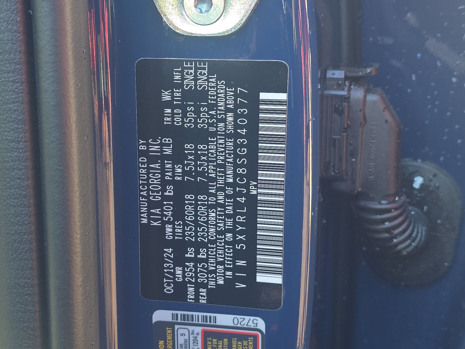 2025 Kia Sorento S FWD