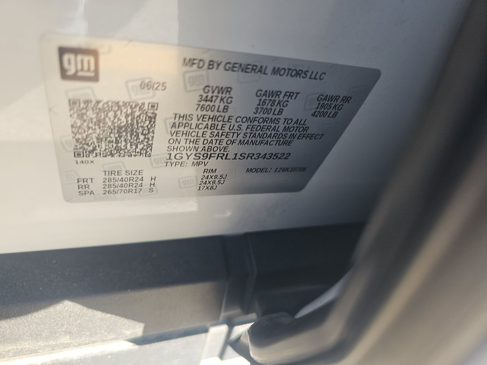 2025 Cadillac Escalade Sport AWD