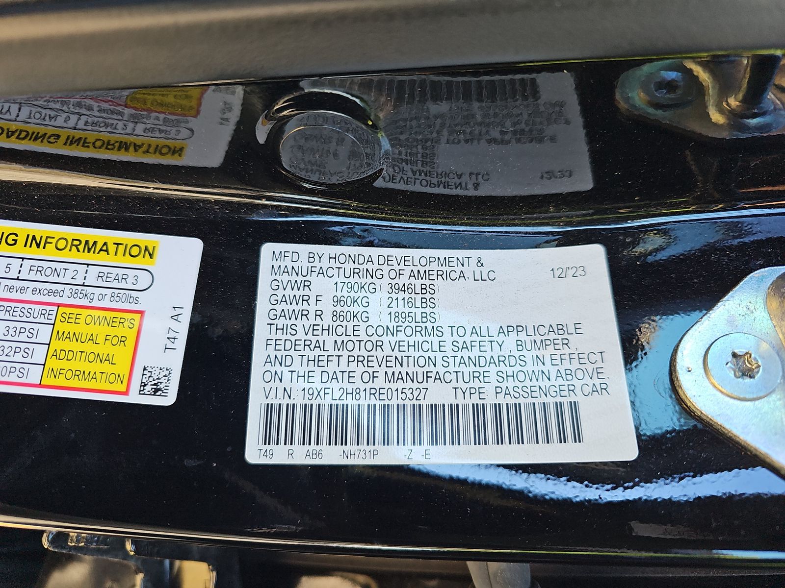 2024 Honda Civic Sport FWD