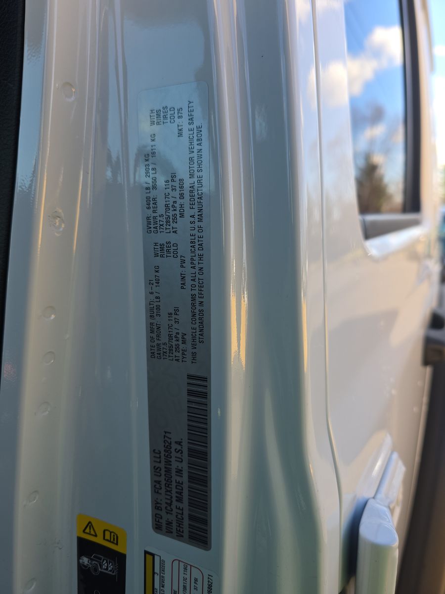 2021 Jeep Wrangler Unlimited 4xe Rubicon AWD