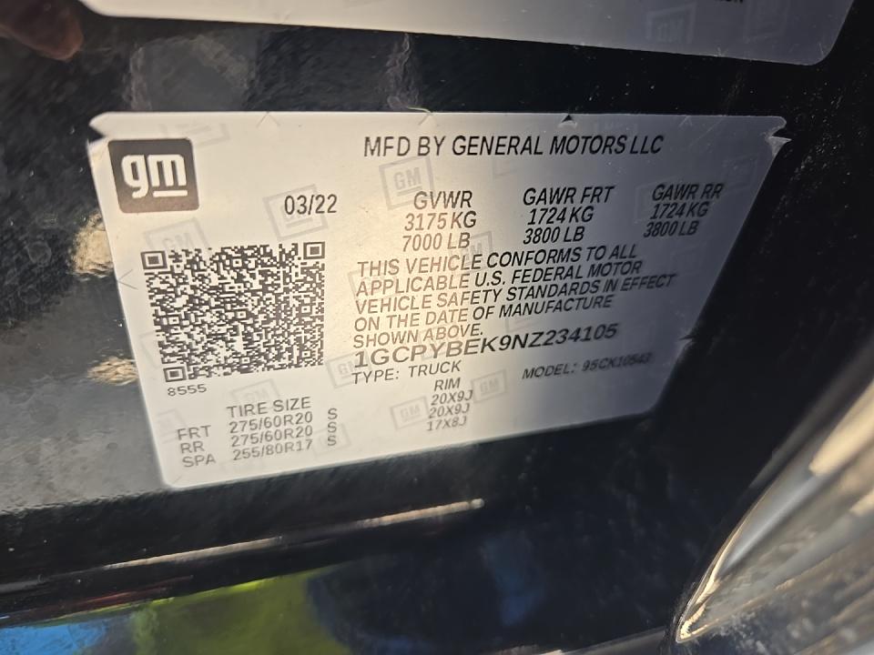 2022 Chevrolet Silverado 1500 Custom AWD