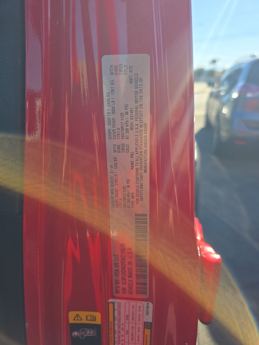 2024 Jeep Wrangler Sport S AWD