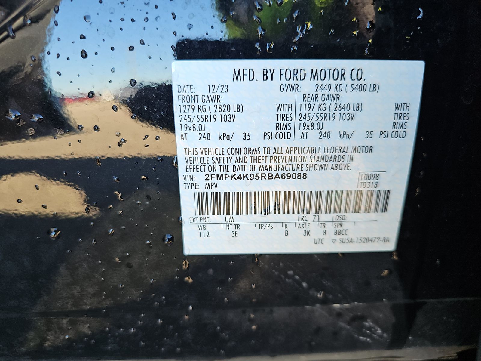 2024 Ford Edge Titanium AWD