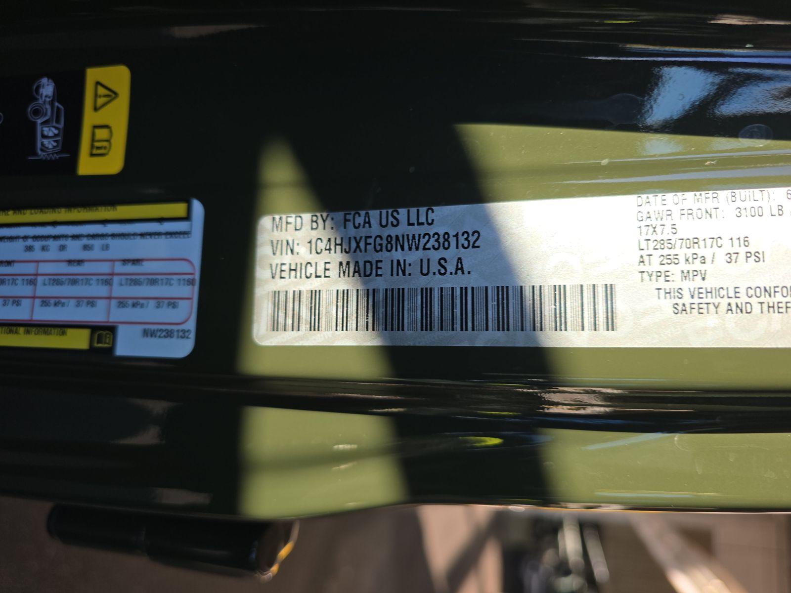 2022 Jeep Wrangler Unlimited Rubicon AWD