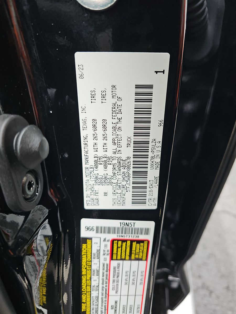 2023 Toyota Tundra Hybrid Limited RWD