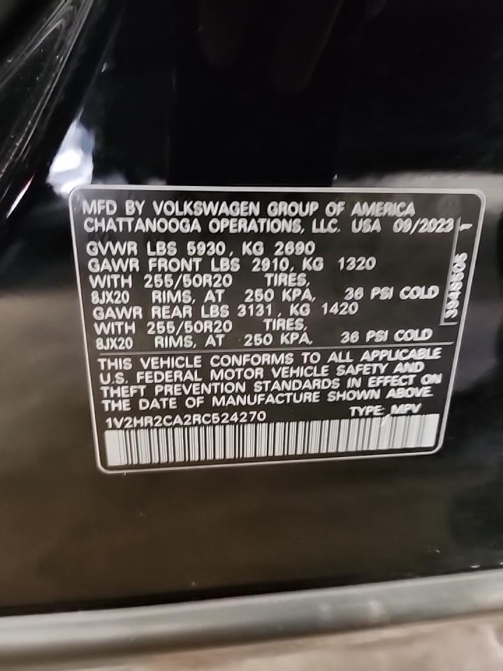 2024 Volkswagen Atlas 2.0T SE AWD