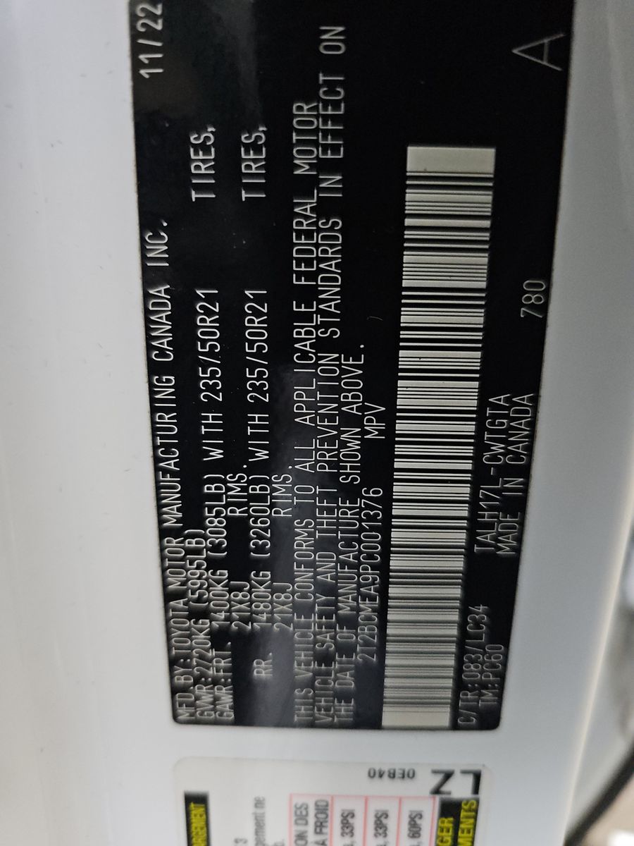 2023 Lexus RX RX 500h F SPORT AWD