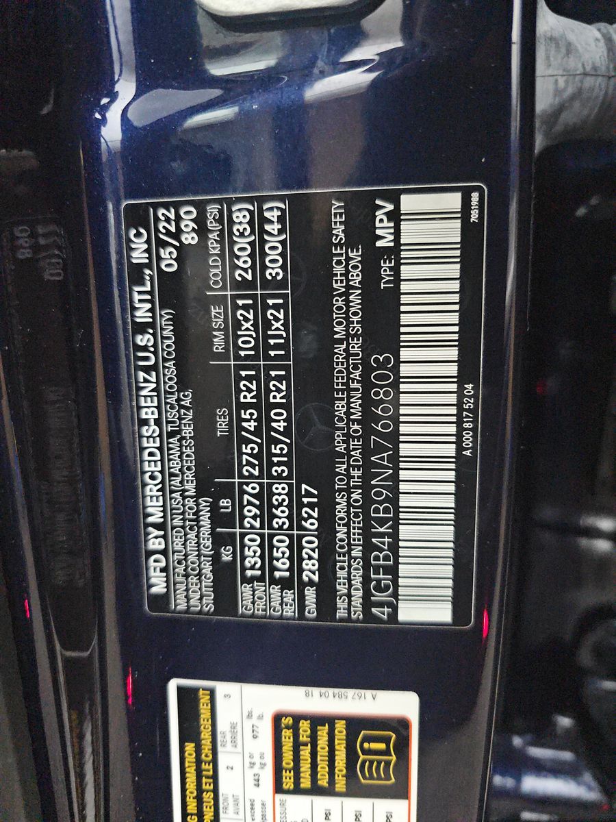 2022 Mercedes-Benz GLE GLE 350 AWD