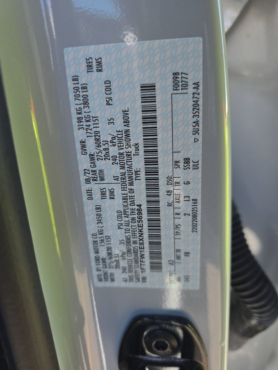 2022 Ford F-150 XLT AWD