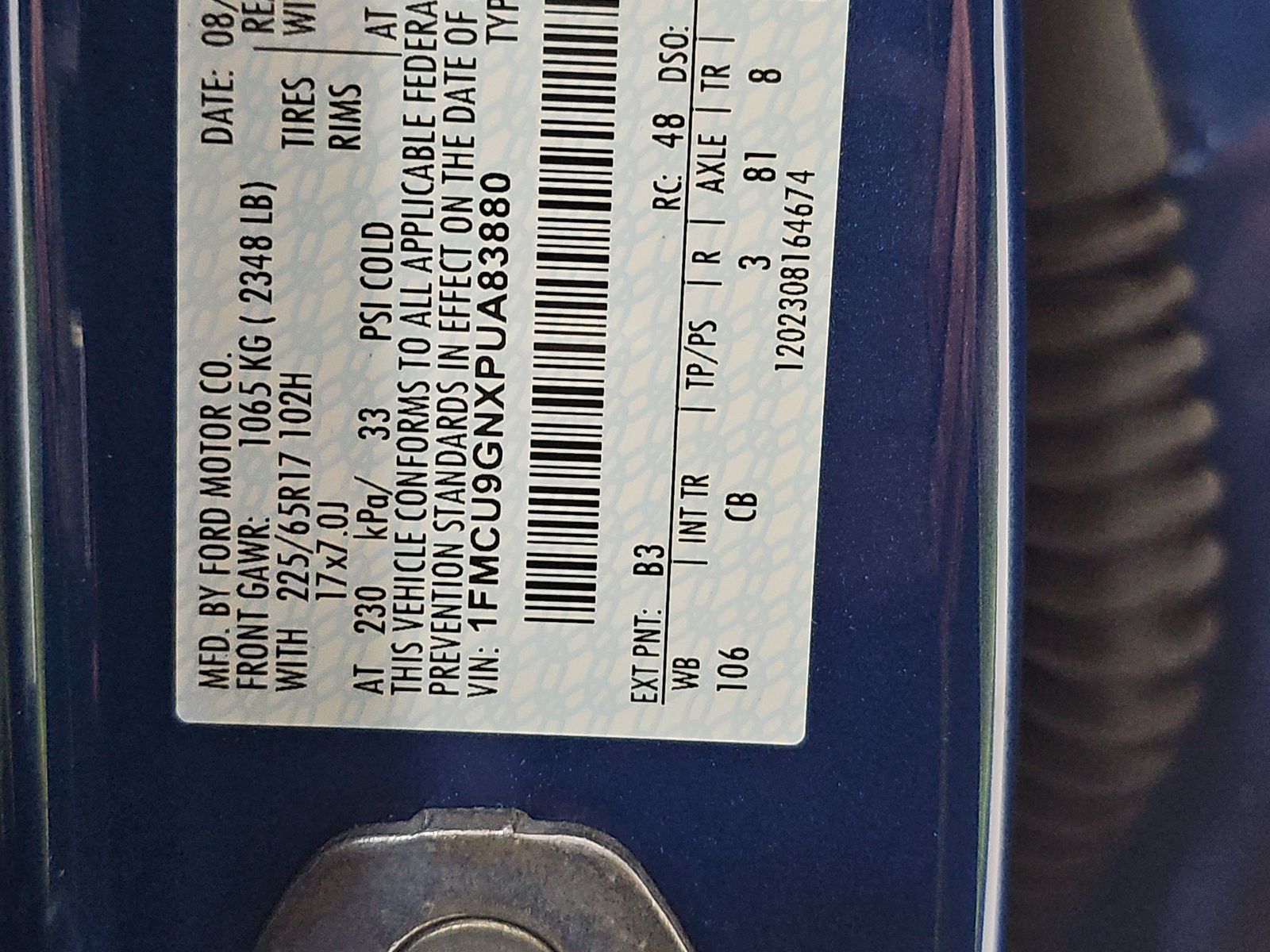 2023 Ford Escape Active AWD