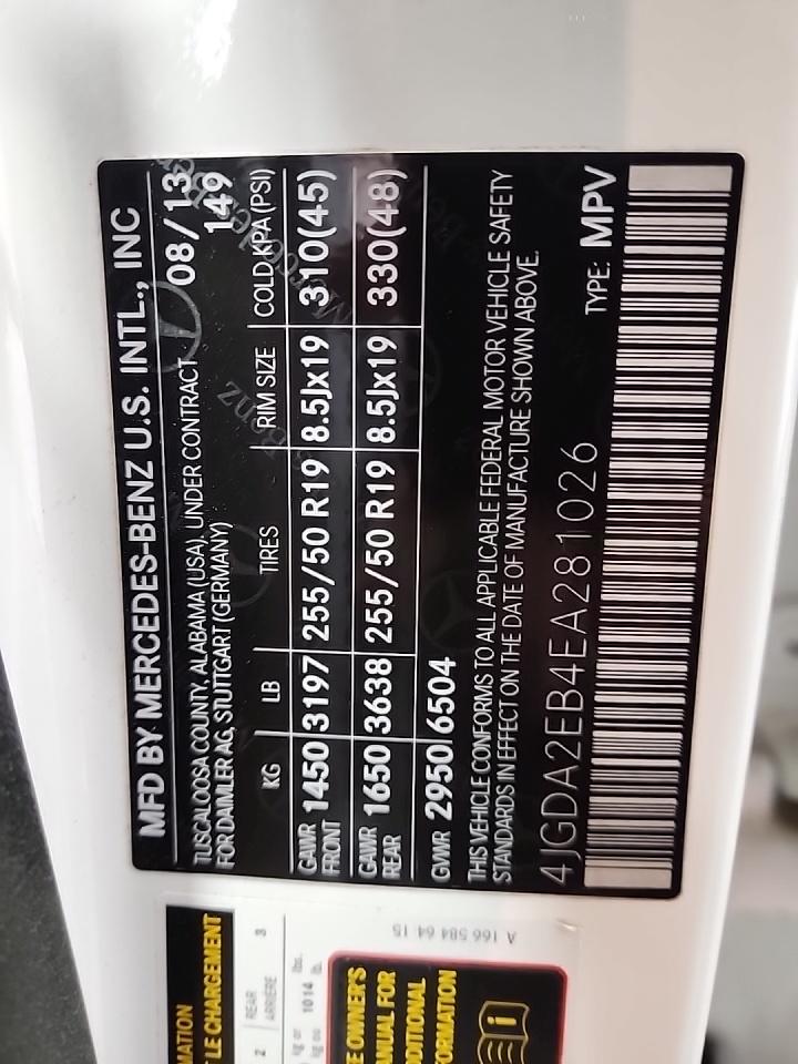 2014 Mercedes-Benz M-Class ML 350 BlueTEC AWD