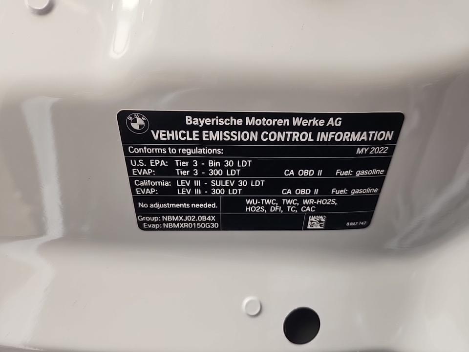 2022 BMW X3 xDrive30i AWD