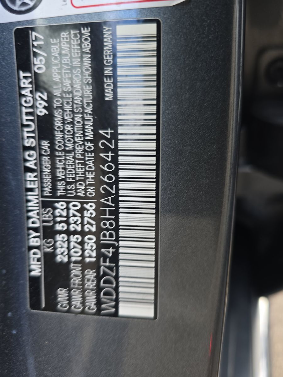 2017 Mercedes-Benz E-Class E 300 Luxury RWD