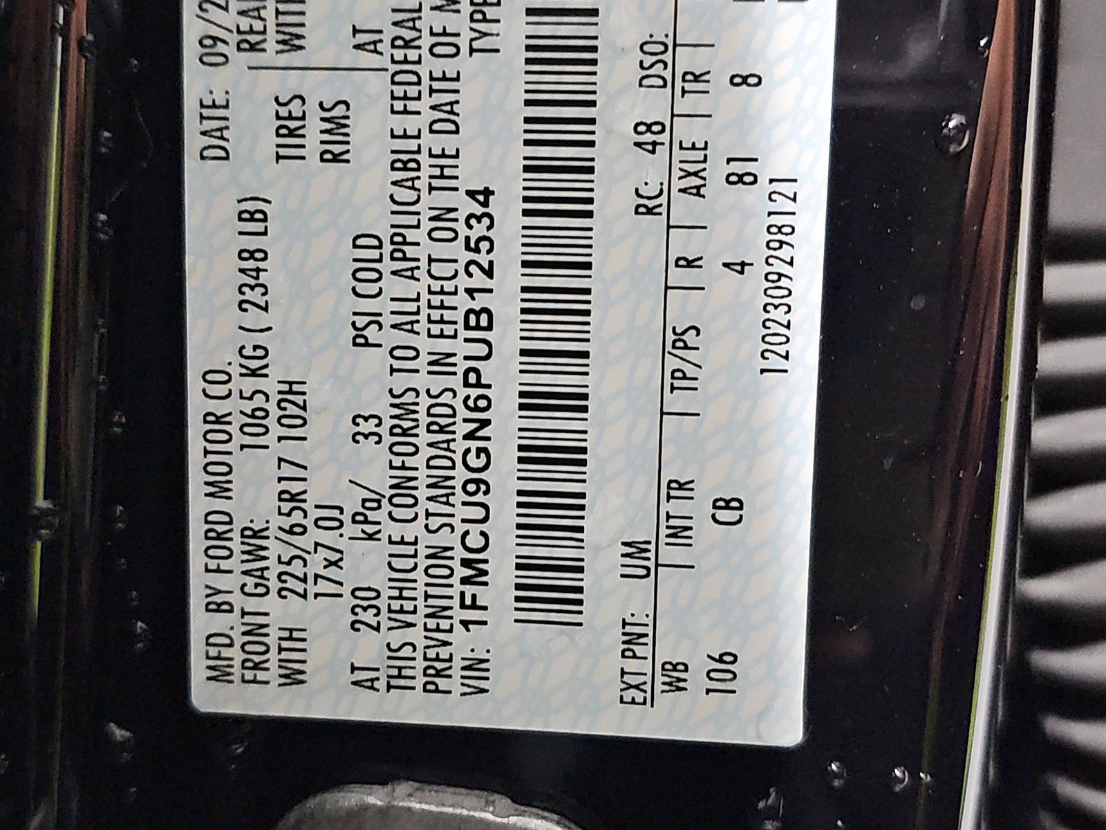 2023 Ford Escape Active AWD