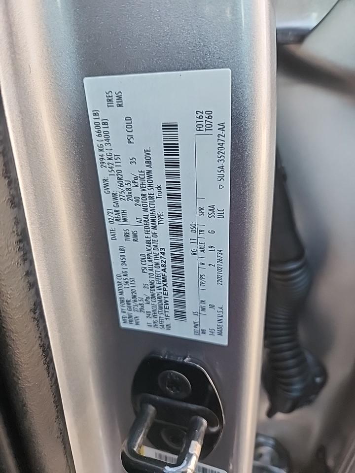 2021 Ford F-150 XL AWD