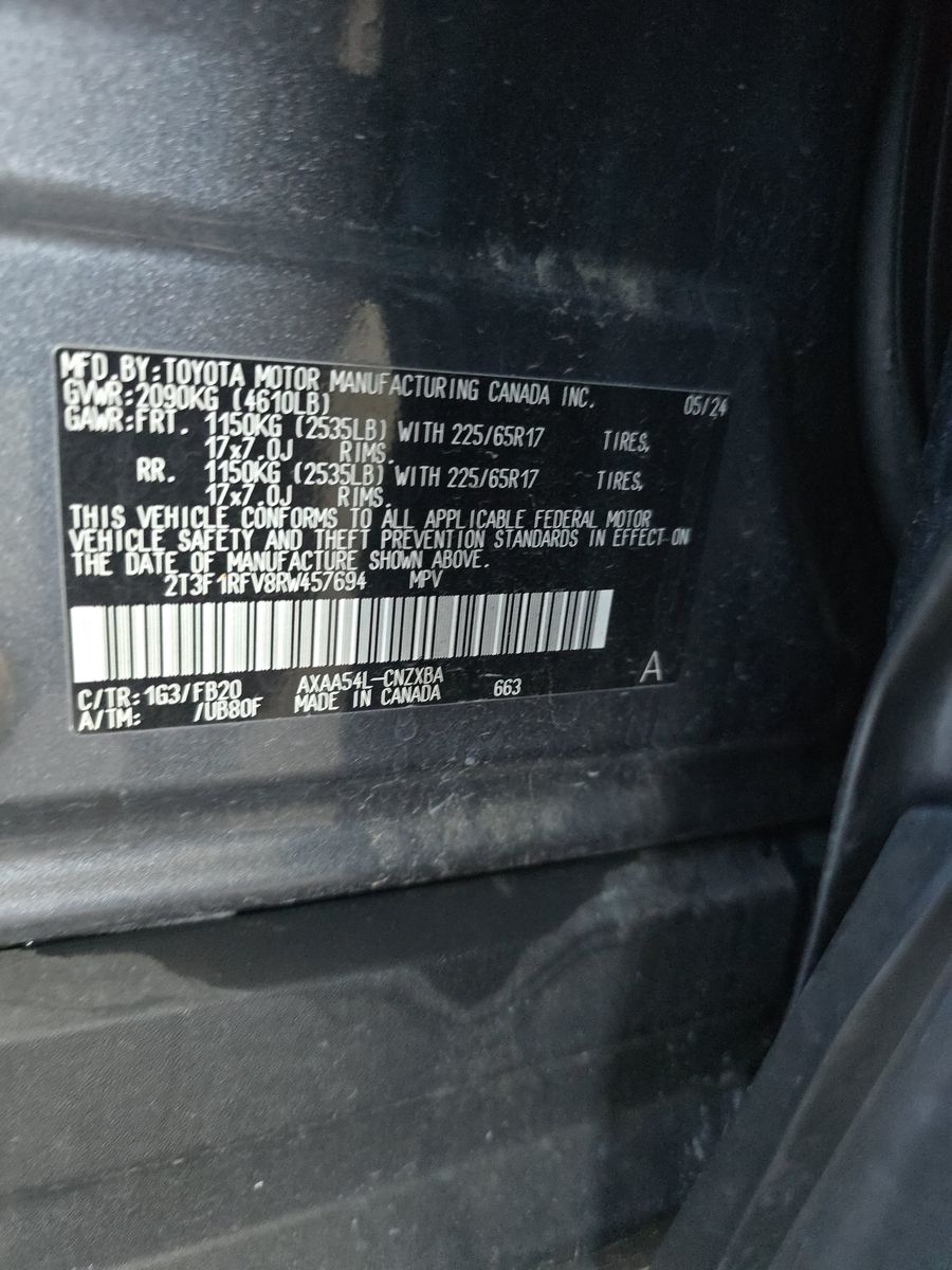 2024 Toyota RAV4 LE AWD