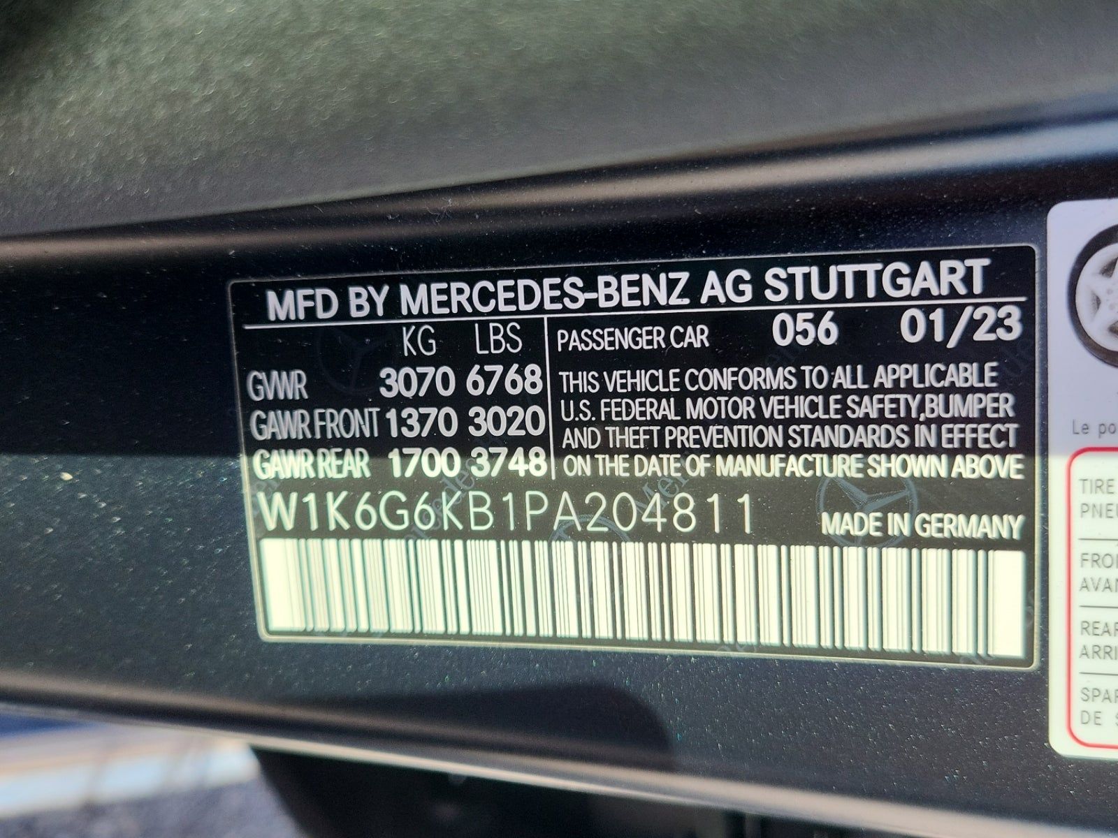 2023 Mercedes-Benz S-Class S 580e AWD