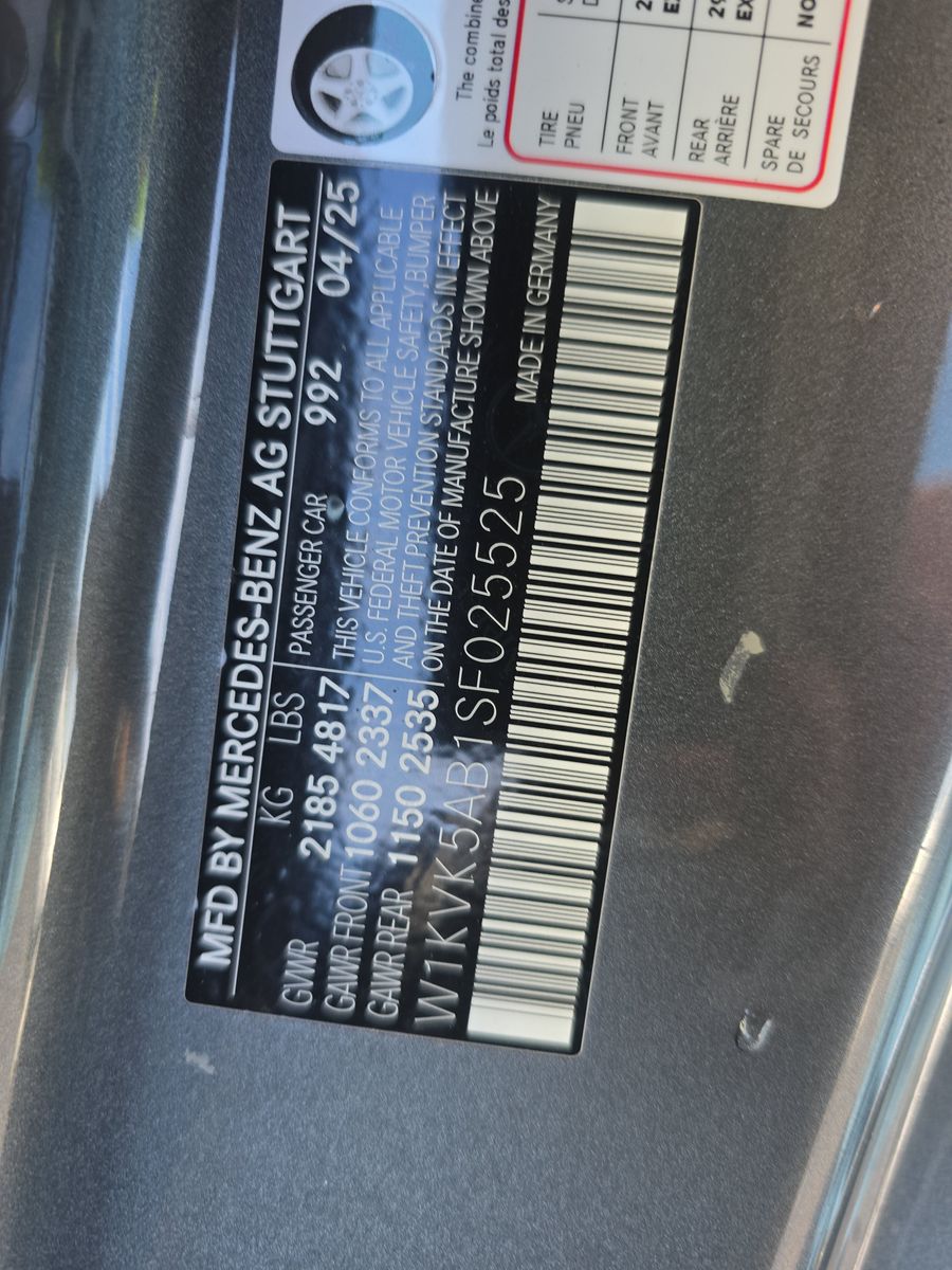 2025 Mercedes-Benz SL-Class AMG SL 43 FWD