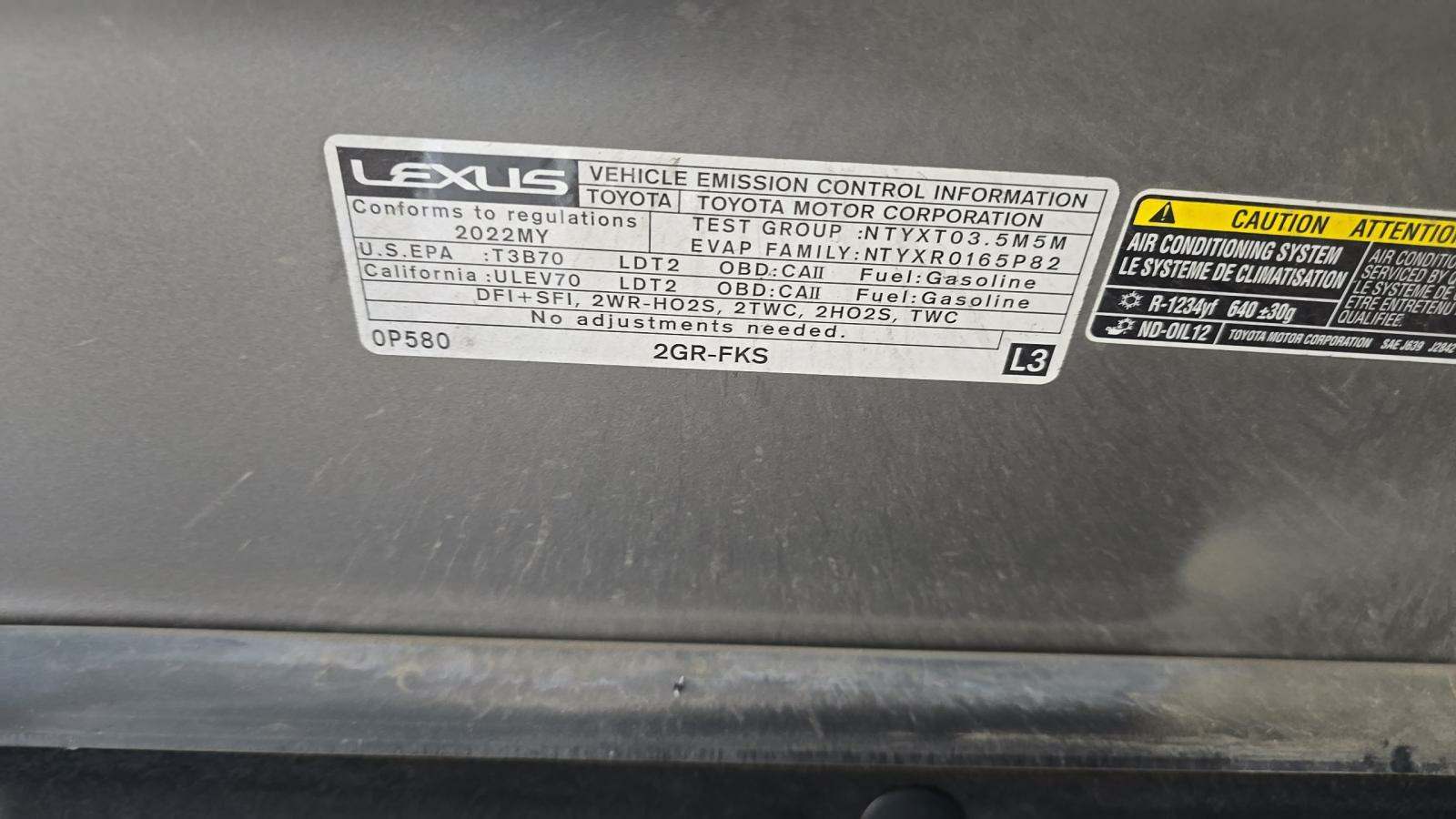 2022 Lexus RX RX 350 FWD