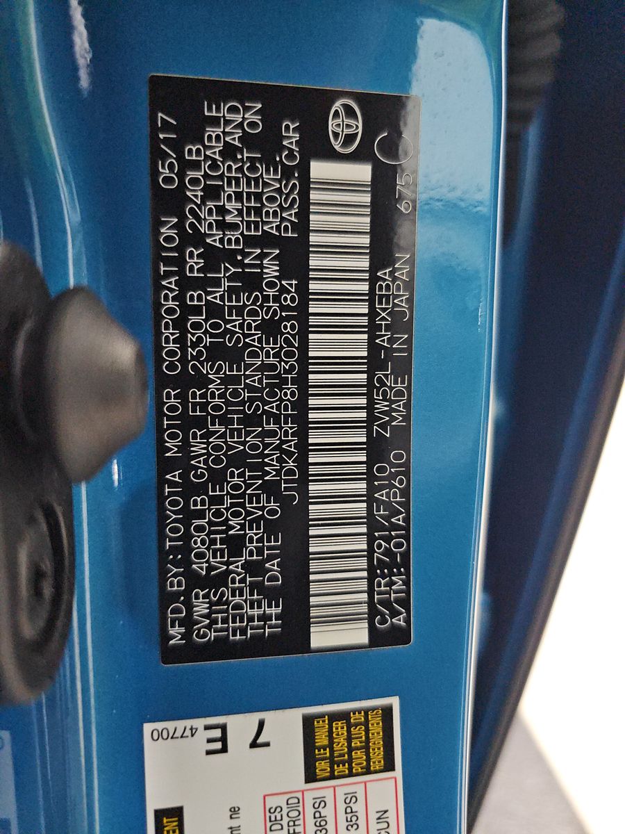 2017 Toyota Prius Prime Plus FWD