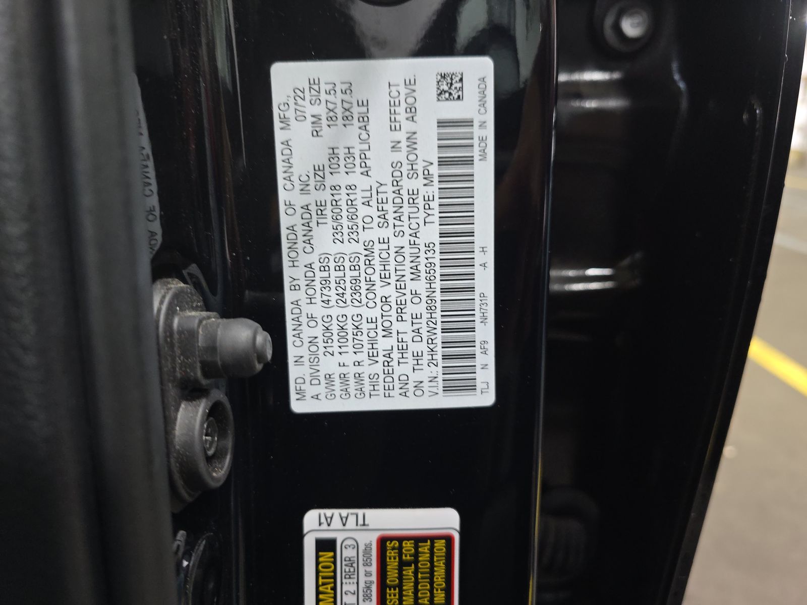 2022 Honda CR-V EX-L AWD