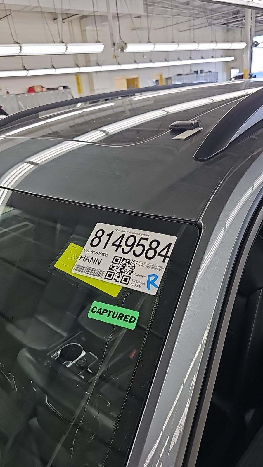 2022 Volkswagen Atlas 3.6L SE AWD